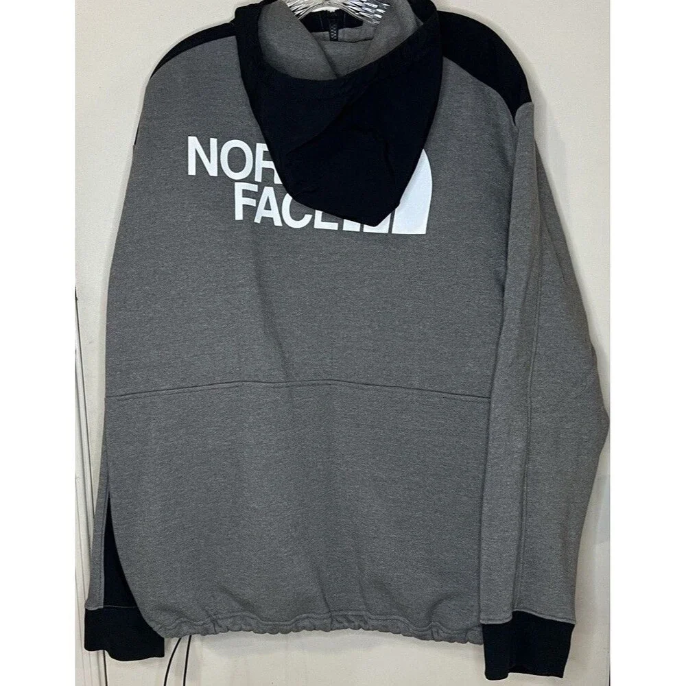 The North Face Mens L 1/4 zip Hoodie Logo Pockets NF0A3XB2
